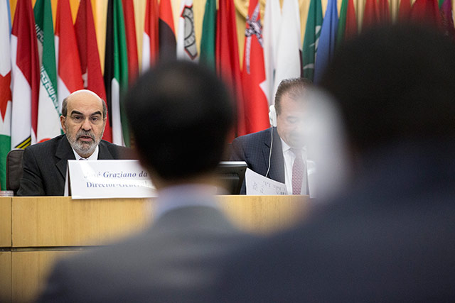 FAO Director-General José Graziano da Silva opened the Ministerial Meeting of FAO's Regional Conference for the Near East