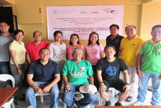 Training on Fisheries and Aquaculture Emergency Response Guidance held in the Philippines