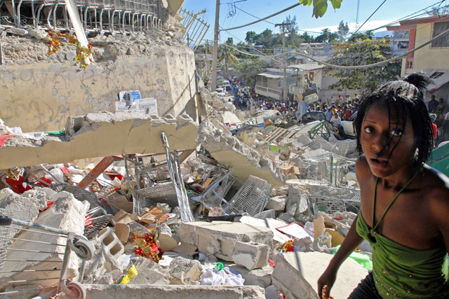 Après le séisme en Haïti