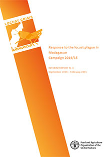 Response to the locust plague in Madagascar: Interim report for campaign No.2 (September 2014 - February 2015)