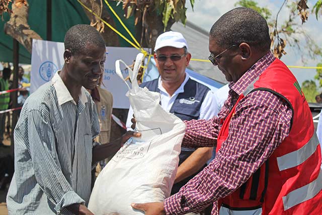 FAO starts distribution of much-needed seeds and tools in cyclone-ravaged Mozambique