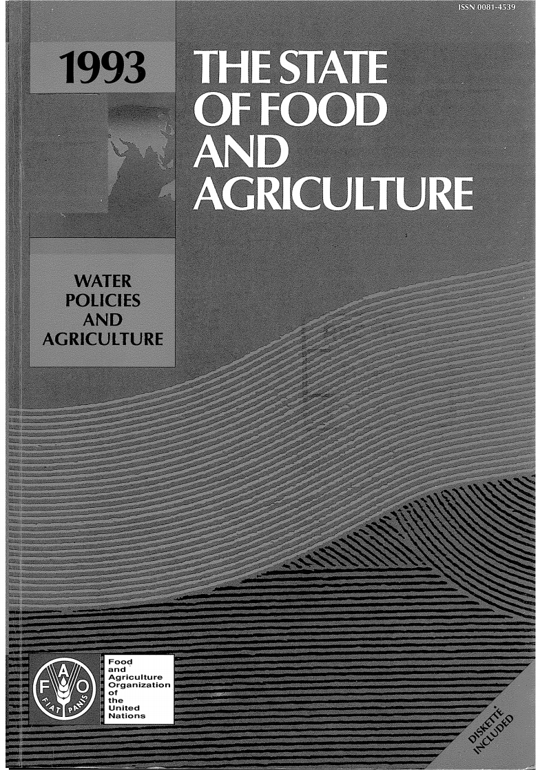 State Of Food And Agriculture 1993
