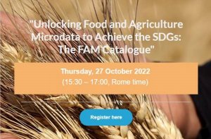 Unlocking Food and Agriculture Microdata to Achieve the SDGs: The FAM Catalogue