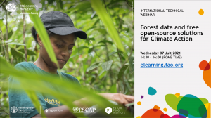 International Technical Webinar - Forest data and free open-source solutions for Climate Action 