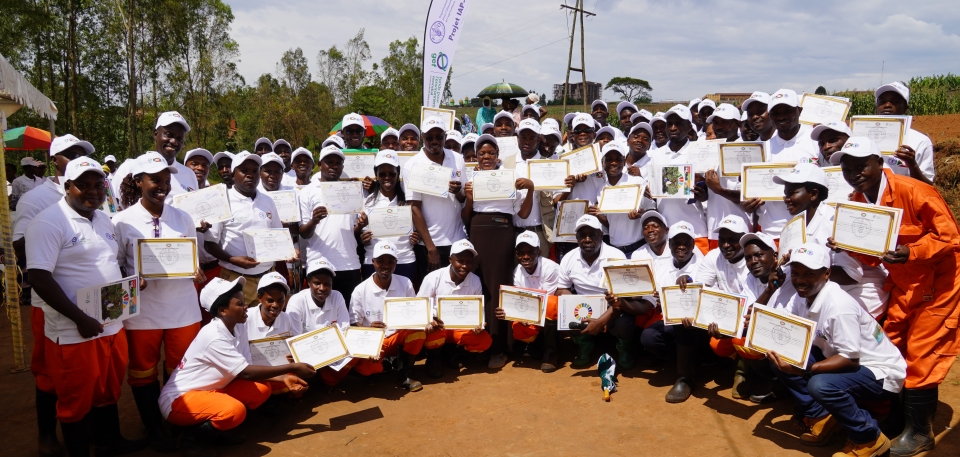 Celebration of the training of facilitators and master trainers in Burundi: A Key Step towards Sustainable Agriculture in Burundi