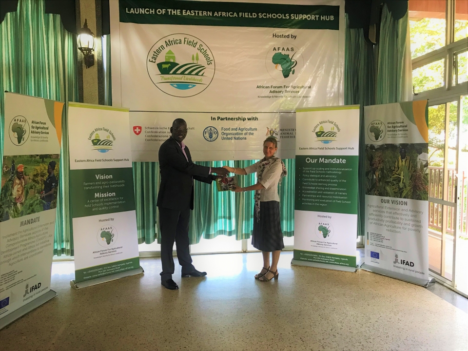FAO launches Eastern Africa Field Schools Support Hub with key partners in Uganda