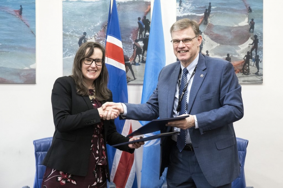 Nueva alianza de la FAO e Islandia centrada en pesca y Crecimiento Azul