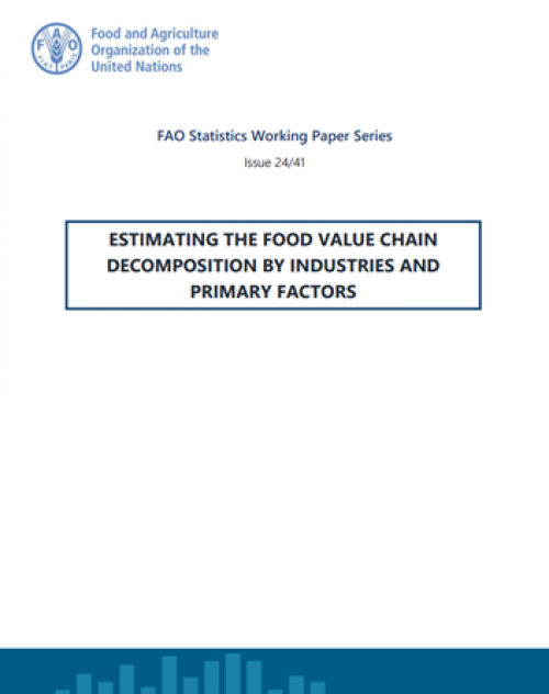 Fao Statistics Fao Statistics Working Paper Series – PKYGD