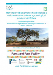 How improved governance has benefited a nationwide association of agroecological producers in Bolivia