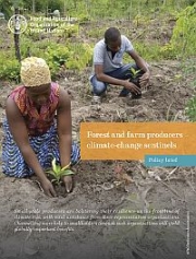 Policy brief: Forest and farm producers – climate change sentinels