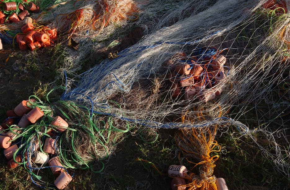 Innovative efforts tackle ghost fishing nets and bring value to