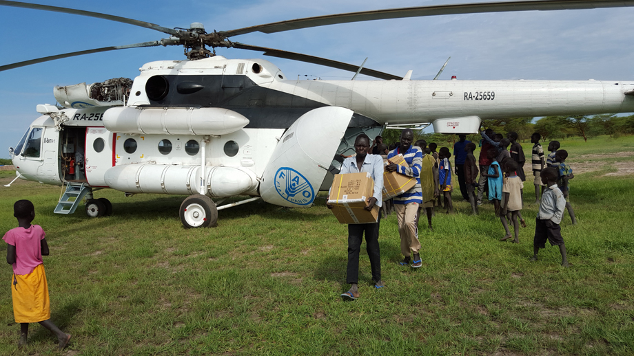 FAO News Article South Sudan FAO Air Operation Delivers Agriculture 