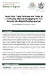 Farm gate trade patterns and trade at live poultry markets supplying Ha Noi: Results of a rapid rural appraisal