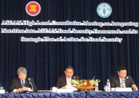 ASEAN and FAO sponsor high-level meeting to advance nutrition and food security