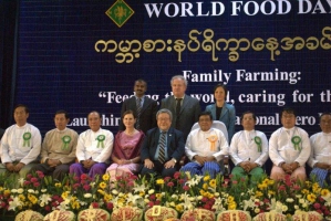Myanmar launches National Zero Hunger Challenge on World Food Day 2014