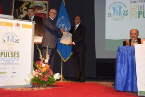 Professor Kadambot Siddique named Ambassador for International Year of Pulses