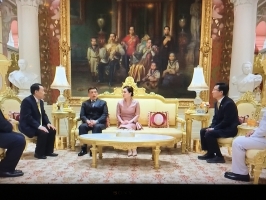 Royal Audience with His Majesty The King and Her Majesty The Queen of the Kingdom of Thailand
