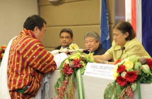 Bhutan farmer wins World Food Day Award