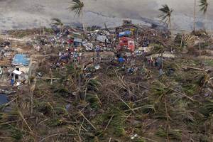 Severe damage to agriculture and fisheries after Typhoon Haiyan  
