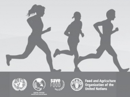 Run for fun and solidarity. Run to raise awareness about food loss and food waste