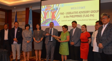 FAO, legislators launch pilot parliamentary alliance for food security and nutrition in the Philippines