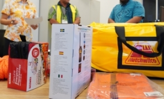 Sea safety for fishers in Tokelau receive boost