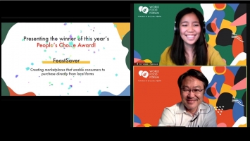 FAO co-convenes ‘Peoples’ Choice Award for Asia and Pacific Innovation Challenge at World Food Forum 2021 ‘Innovation Day’ – and the winner is…