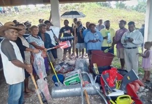 Essential Equipment delivered to Farmers, Groups and Institutions in Solomon Islands