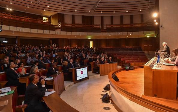 Opening Ceremony of the Congress at the Auditorium Antonium in Rome, Italy on October, 5 2015