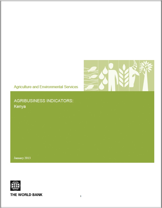Agribusiness Indicators Kenya