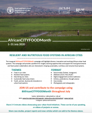 The AfricanCITYFOODMonth Campaign