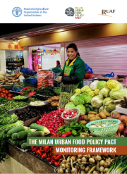 Marco de Monitoreo del Pacto de Política Alimentaria Urbana de Milán