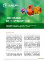 Territorial markets for sustainable agriculture