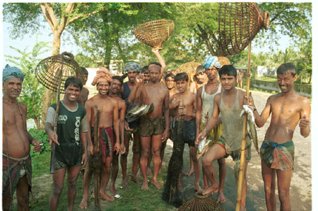 Rural people in Bangladesh