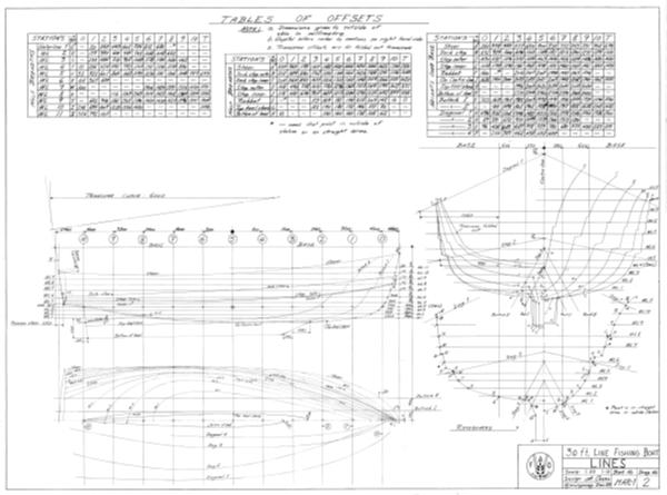 Line Fishing Boat - 30ft - Fishing Vessel Design Database (FVDD)