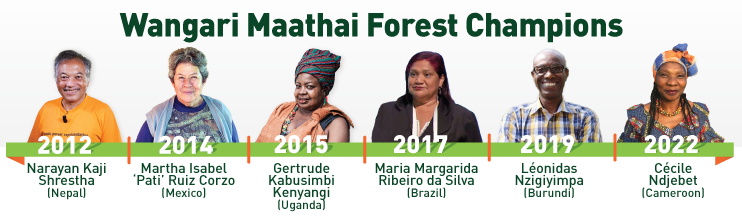 Wangari Maathai forest champions