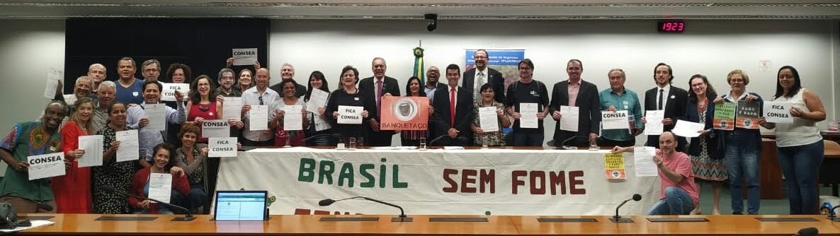  Brazil’s president Lula da Silva re-established the National Council for Food and Nutrition Security (CONSEA), as an important tool for the fight against hunger