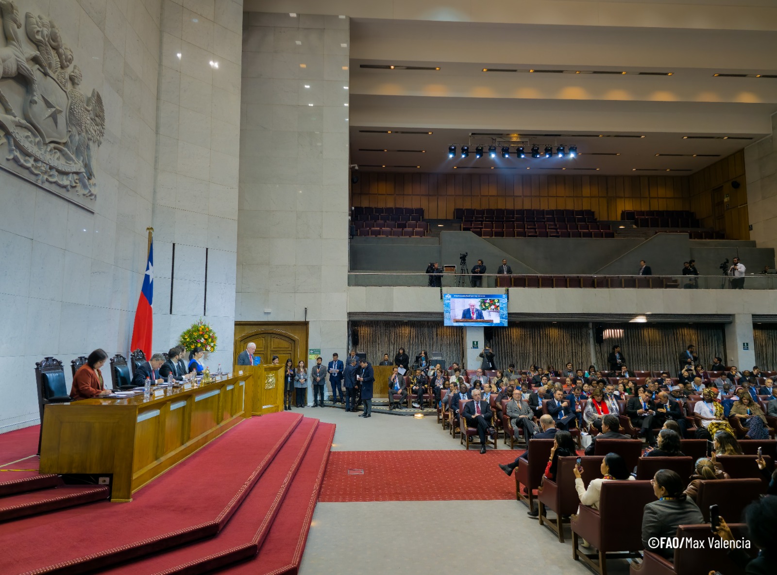 Second globa parliamentary summit against hunger and malnutrition opens in Chile