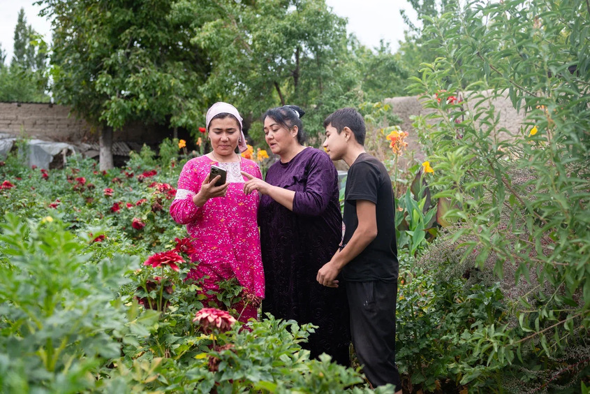 Digital farmers from Novkent village