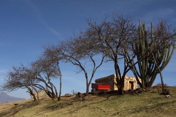 Landscape in Lesotho