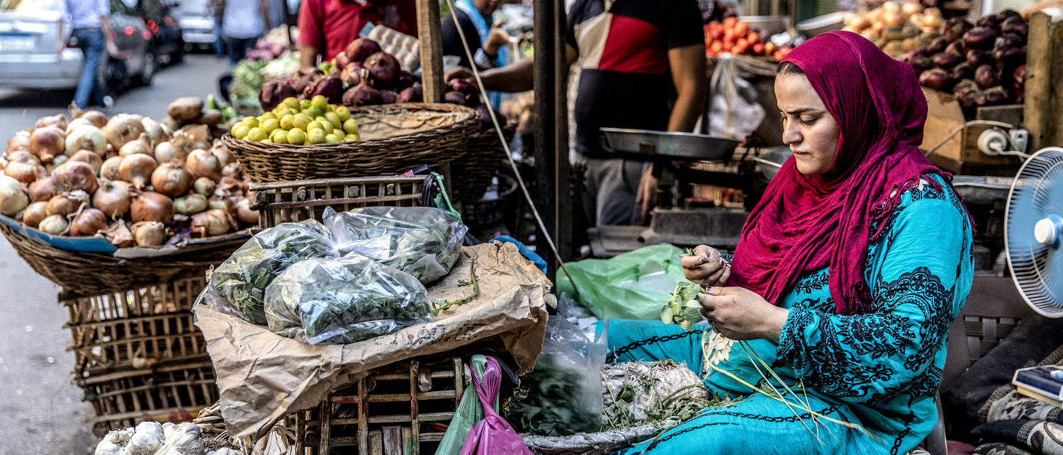 Market stall Egypt