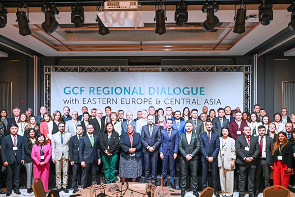 Group photo at GCF Regional Dialogue with Eastern Europe and Central Asia