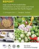 The High-Level Multi-Stakeholder Consultation on Food Losses and Food Waste in Asia and the Pacific Region
