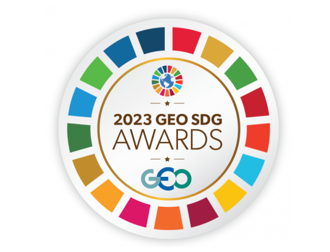 2023 GEO SDG AWARDS logo