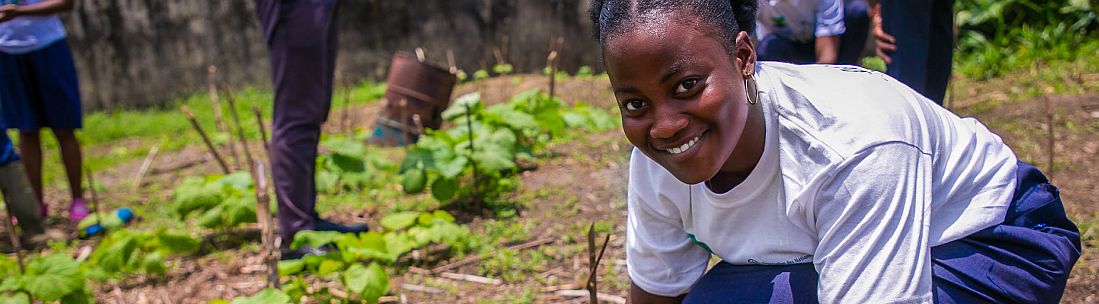 Gabon tree planting ©FAO