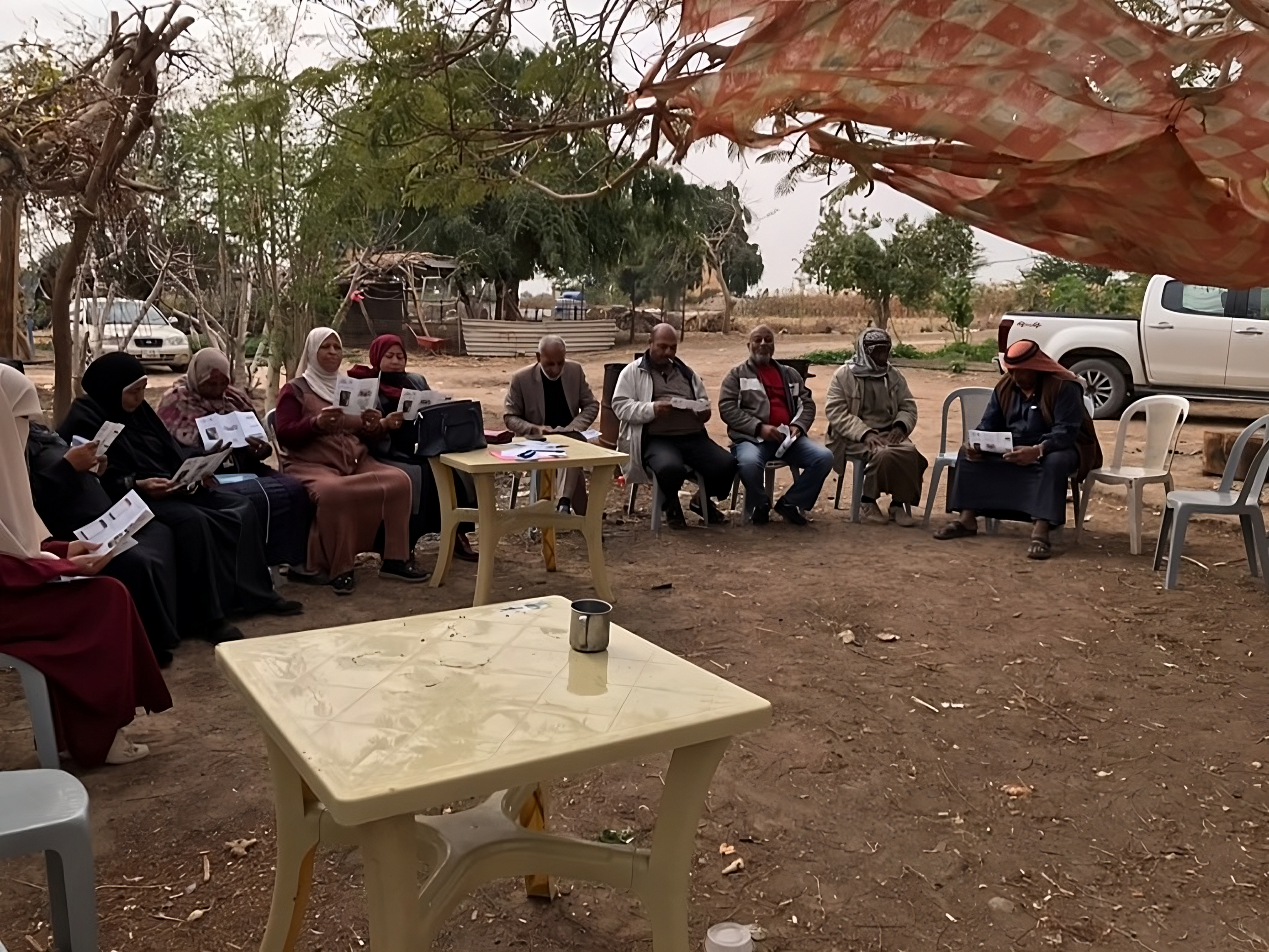 DSP in Jordan - with farmers