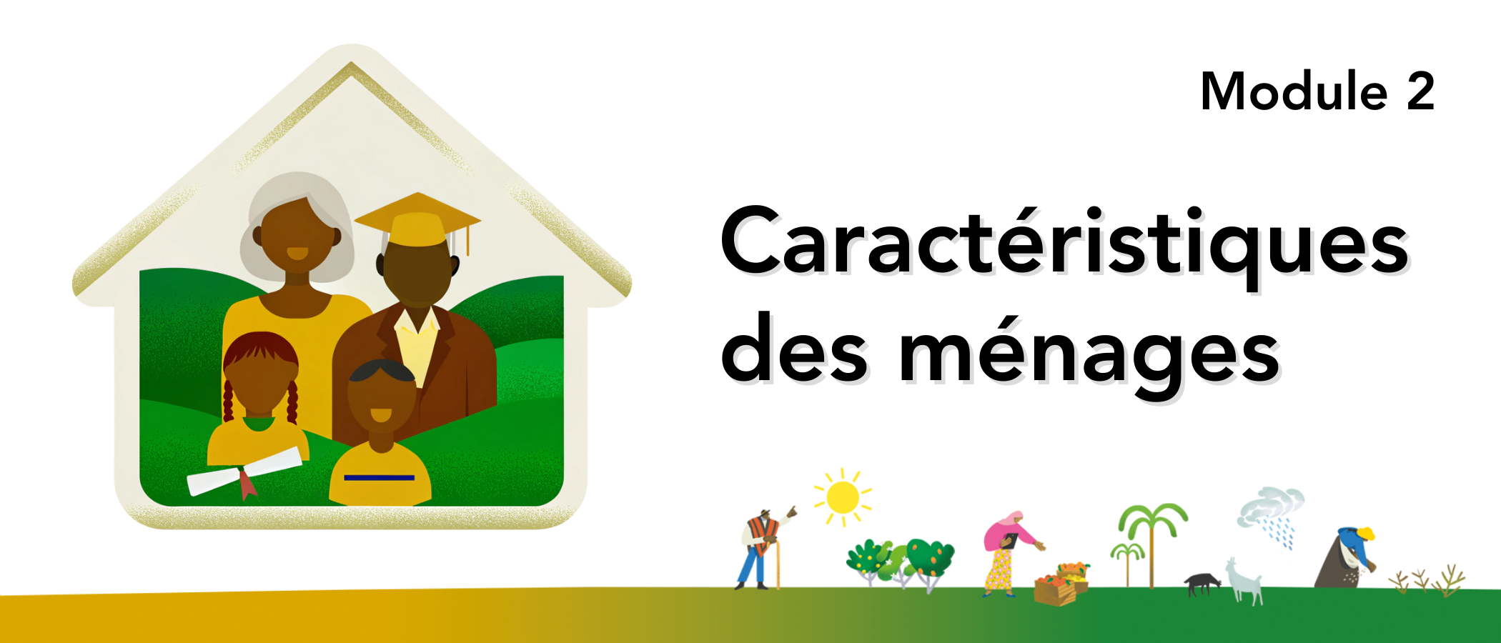 Caractéristiques des ménages