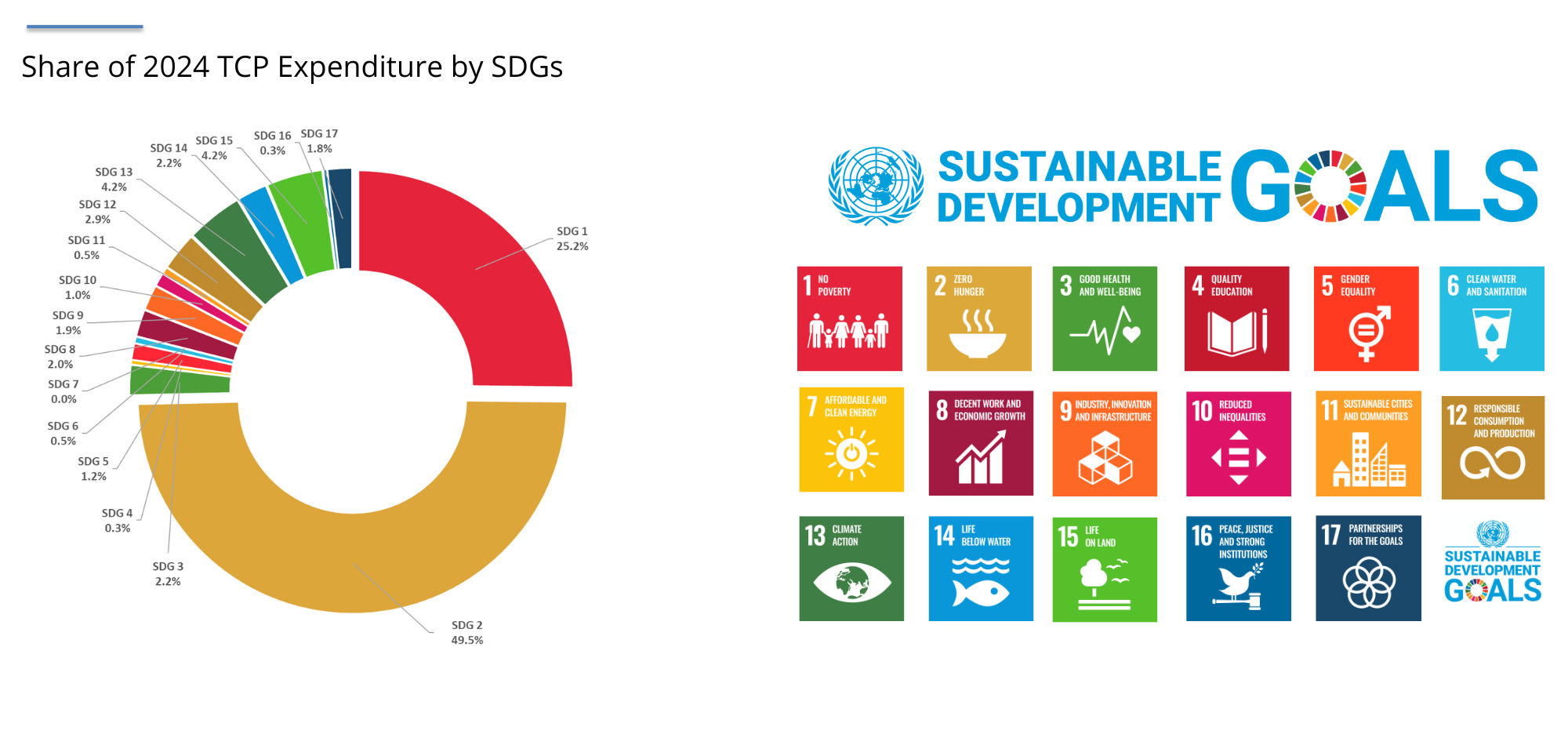 Share of 2022 TCP Expenditure by the Four Betters and Programme Priority Areas (43)