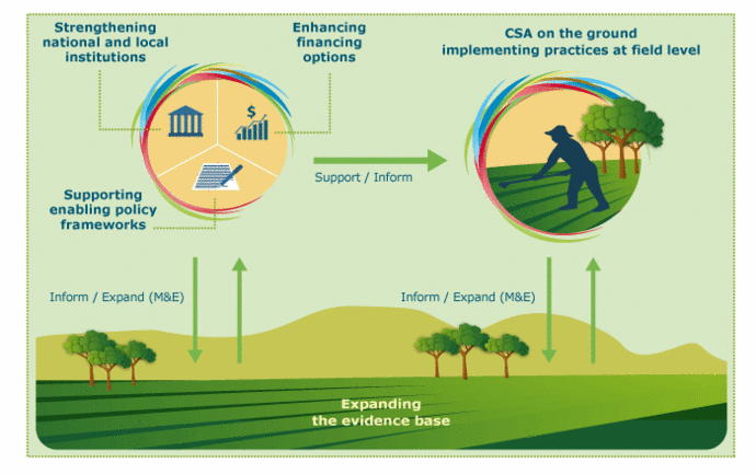 literature review on climate smart agriculture