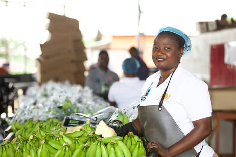 Women and bananas